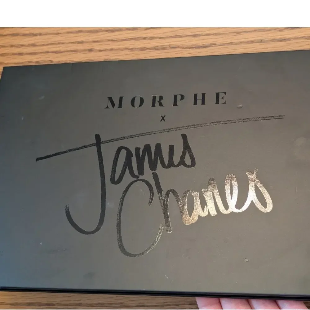 Morphe x James Chanes Eye Shadow Palette Discontinued lightly swatched like new